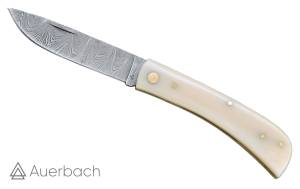 Auerbach Damastmesser Damaszener Stahl Bone 