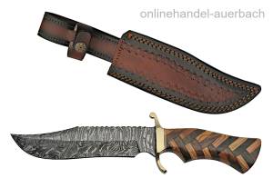 Rite Edge DM-1221 Damast Damaszener Bowie Messe