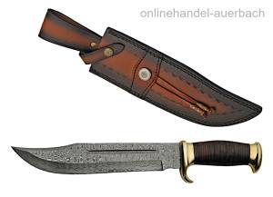 Rite Edge DM-1204 Damast Damaszener Bowie Messe