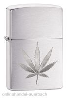 Zippo Leaf Design Engraved Feuerzeug